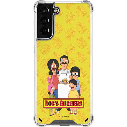 Bobs Burgers Family Portrait Galaxy S21 Plus 5G Clear Case