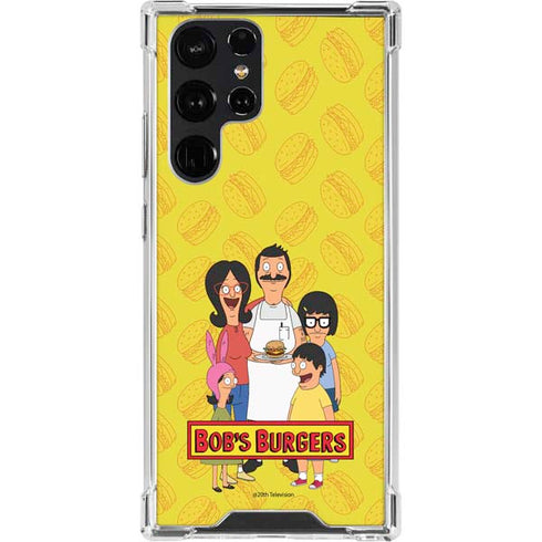 Bobs Burgers Family Portrait Galaxy S22 Ultra Clear Case