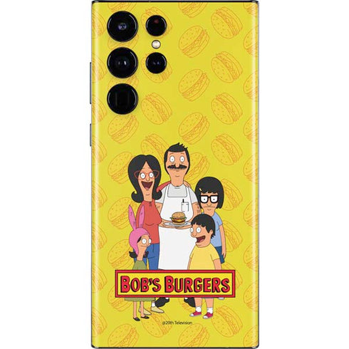 Bobs Burgers Family Portrait Galaxy S22 Ultra Skin