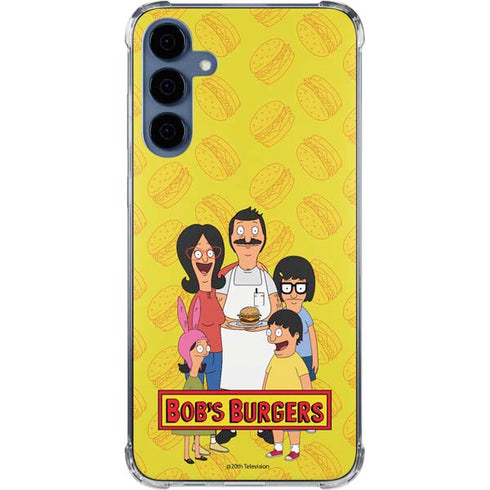Bobs Burgers Family Portrait Galaxy S24 Clear Case