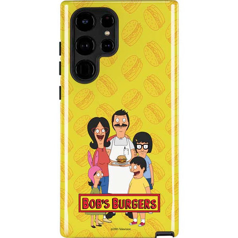 Bobs Burgers Family Portrait Galaxy Cases