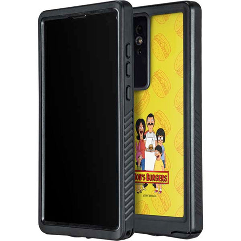 Bobs Burgers Family Portrait Galaxy S24 Ultra Waterproof Case