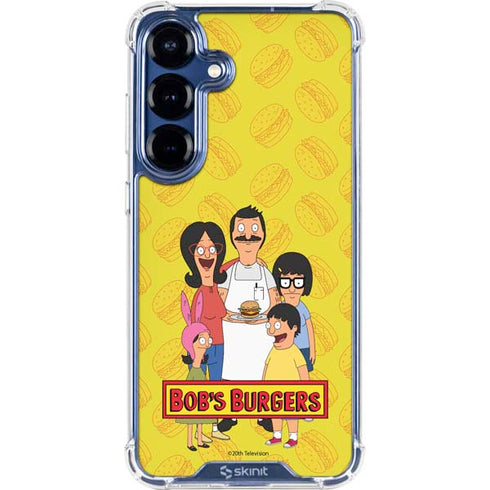 Bobs Burgers Family Portrait Galaxy S25 Plus Clear Case