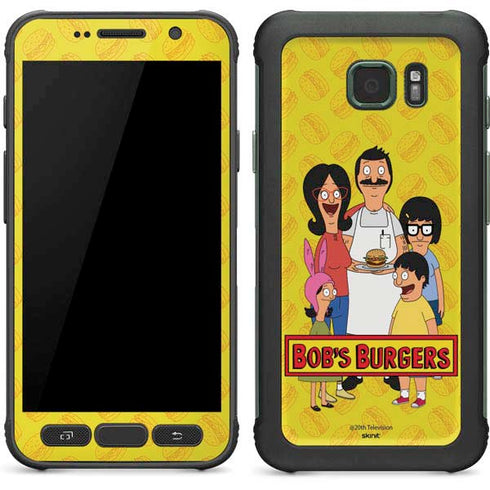 Bobs Burgers Family Portrait Galaxy S7 Active Skin