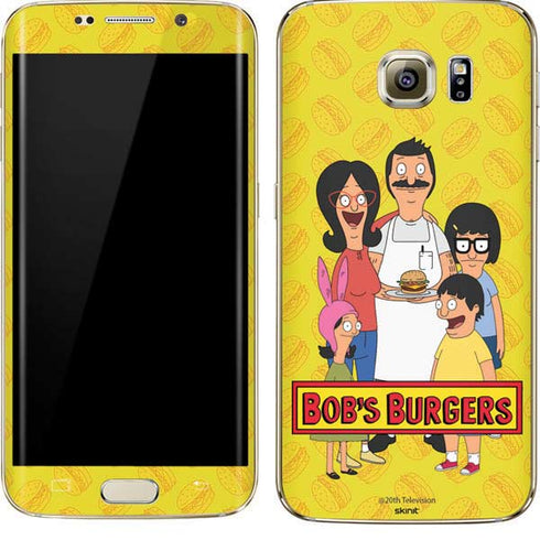 Bobs Burgers Family Portrait Galaxy S7 Edge Skin
