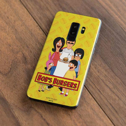 Bobs Burgers Family Portrait Galaxy S9 Plus Skin