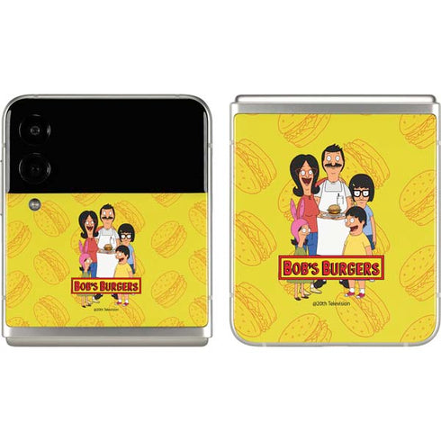 Bobs Burgers Family Portrait Galaxy Z Flip3 5G Skin