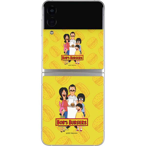 Bobs Burgers Family Portrait Galaxy Z Flip3 5G Skin