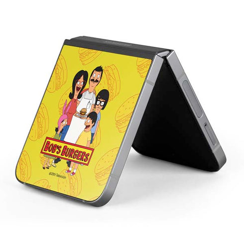 Bobs Burgers Family Portrait Galaxy Z Flip6 Skin
