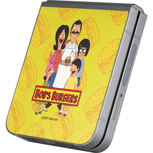Bobs Burgers Family Portrait Galaxy Z Flip6 Skin