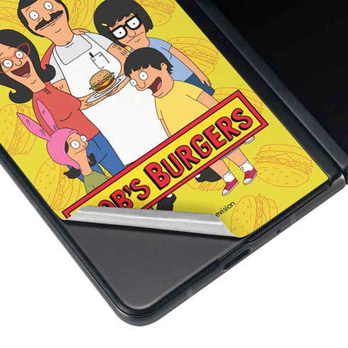 Bobs Burgers Family Portrait Galaxy Z Fold3 5G Skin