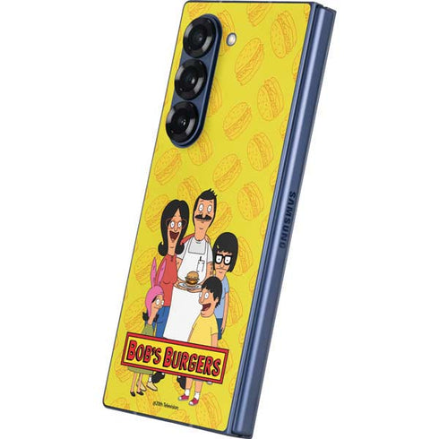 Bobs Burgers Family Portrait Galaxy Z Fold6 Skin
