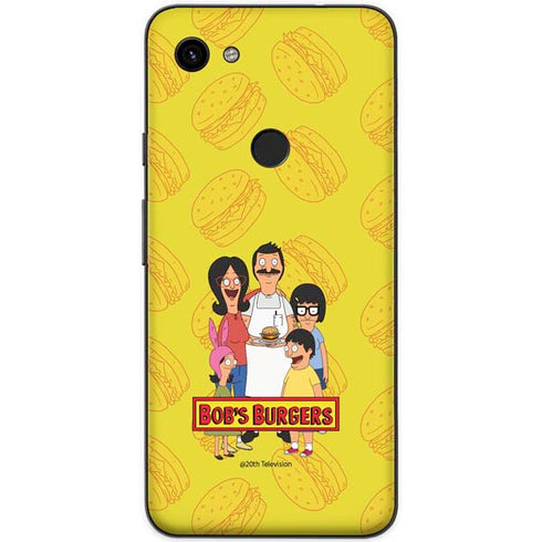 Bobs Burgers Family Portrait Google Pixel 3a XL Skin