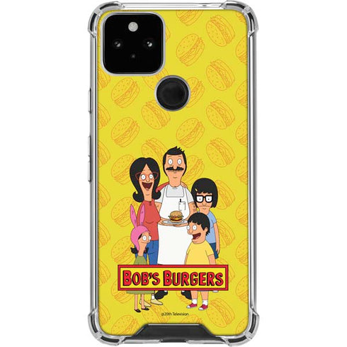 Bobs Burgers Family Portrait Google Pixel 5 Clear Case