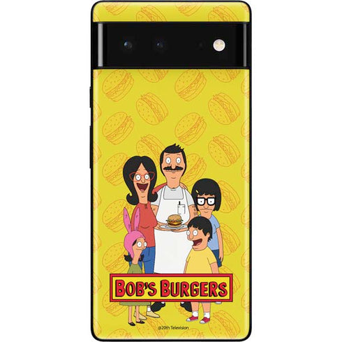Bobs Burgers Family Portrait Google Pixel 6 Skin