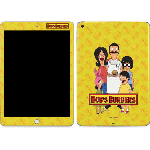 Bobs Burgers Family Portrait Apple iPad Skin