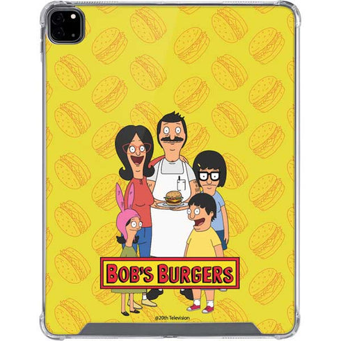 Bobs Burgers Family Portrait iPad Pro 12.9in (2020) Clear Case