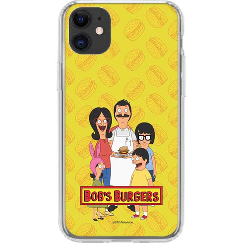 Bobs Burgers Family Portrait iPhone 11 Clear Case