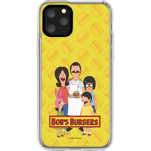 Bobs Burgers Family Portrait iPhone 11 Pro Clear Case