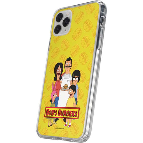 Bobs Burgers Family Portrait iPhone 11 Pro Clear Case