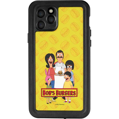 Bobs Burgers Family Portrait iPhone 11 Pro Waterproof Case
