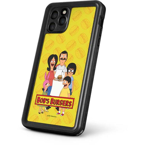 Bobs Burgers Family Portrait iPhone 11 Pro Waterproof Case