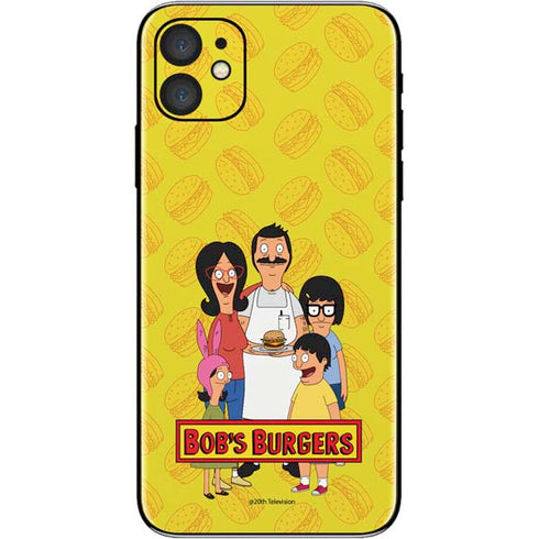 Bobs Burgers Family Portrait iPhone 11 Skin