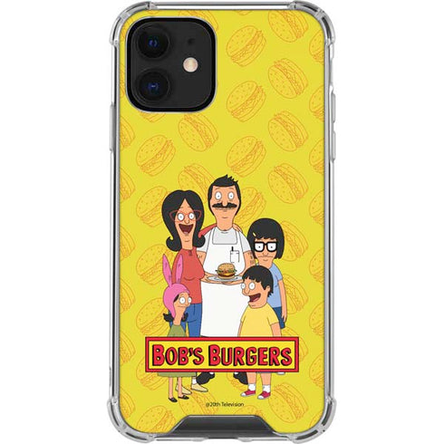 Bobs Burgers Family Portrait iPhone 12 Clear Case