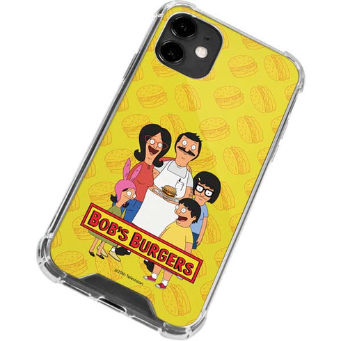 Bobs Burgers Family Portrait iPhone 12 Clear Case
