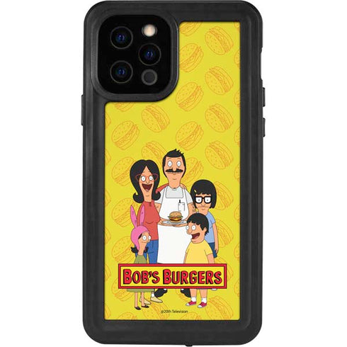 Bobs Burgers Family Portrait iPhone 12 Pro Waterproof Case