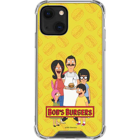 Bobs Burgers Family Portrait iPhone 13 Mini Clear Case