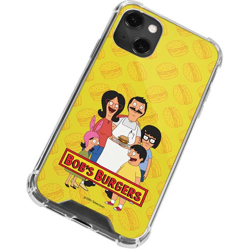 Bobs Burgers Family Portrait iPhone 13 Mini Clear Case