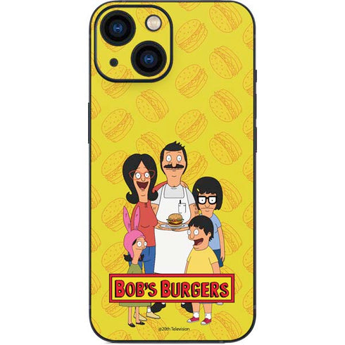 Bobs Burgers Family Portrait iPhone 13 Mini Skin