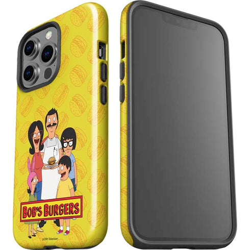 Bobs Burgers Family Portrait iPhone 14 Pro Impact Case