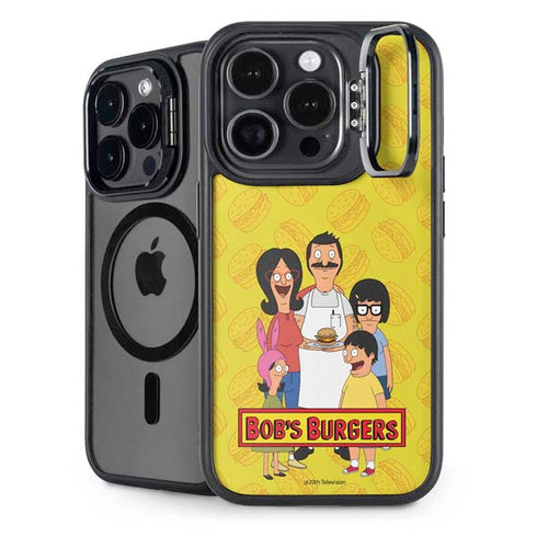 Bobs Burgers Family Portrait iPhone 14 Pro Max Kickstand Case
