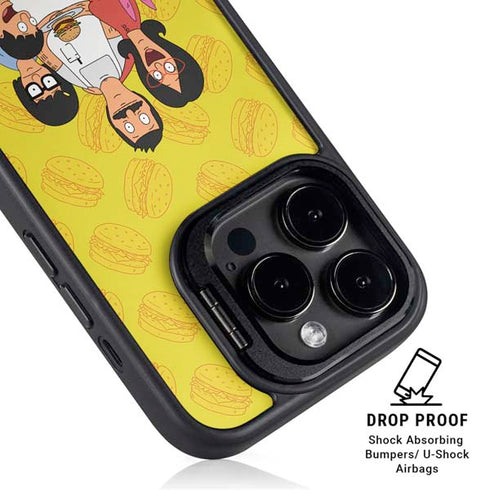 Bobs Burgers Family Portrait iPhone 14 Pro Max Kickstand Case