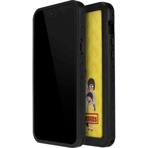 Bobs Burgers Family Portrait iPhone 14 Pro Waterproof Case