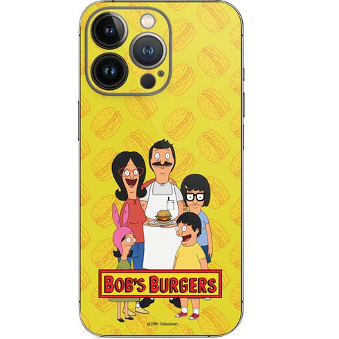 Bobs Burgers Family Portrait iPhone 15 Pro Skin