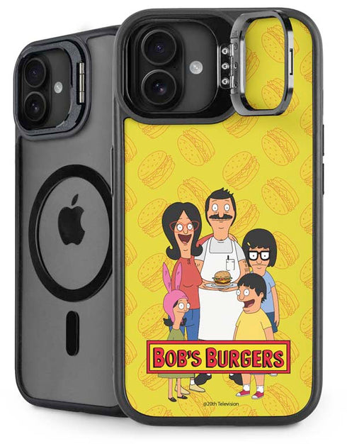 Bobs Burgers Family Portrait iPhone 16 Kickstand Case