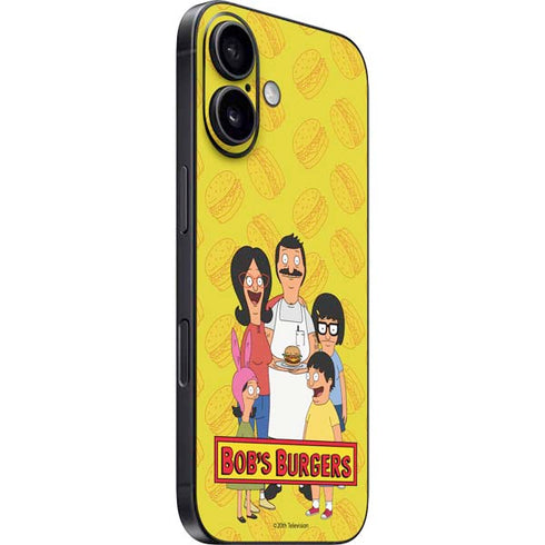 Bobs Burgers Family Portrait iPhone 16 Plus Skin