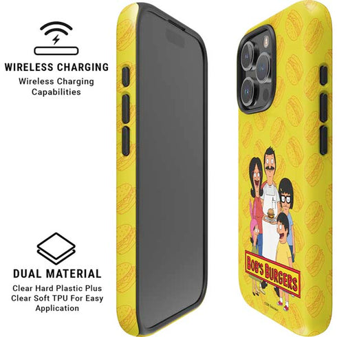 Bobs Burgers Family Portrait iPhone 16 Pro Magsafe Impact Case
