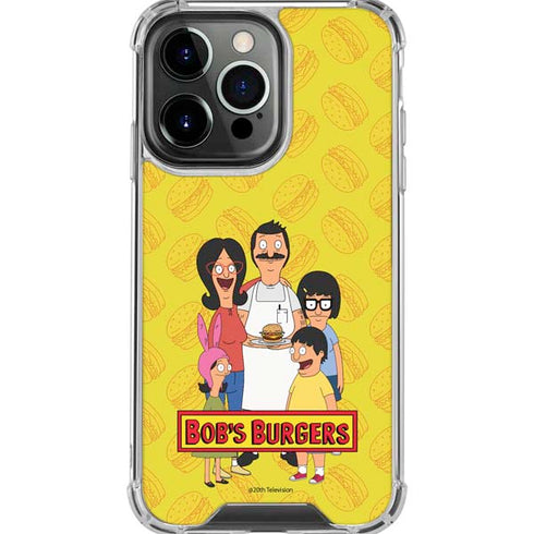 Bobs Burgers Family Portrait iPhone 16 Pro Max Clear Case