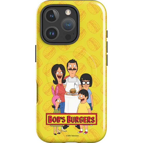 Bobs Burgers Family Portrait iPhone 16 Pro Max Magsafe Impact Case
