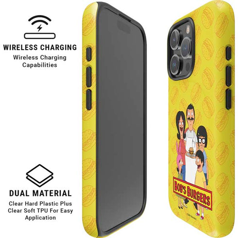Bobs Burgers Family Portrait iPhone 16 Pro Max Magsafe Impact Case