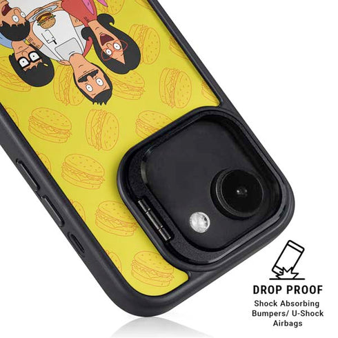 Bobs Burgers Family Portrait iPhone 16e Kickstand Case