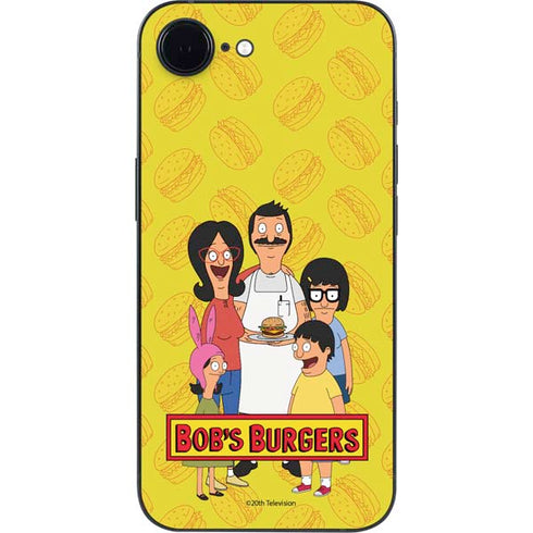 Bobs Burgers Family Portrait iPhone 16e Skin