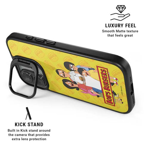 Bobs Burgers Family Portrait iPhone 17 Kickstand Case