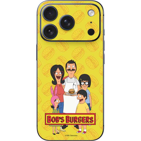 Bobs Burgers Family Portrait iPhone 17 Pro Skin