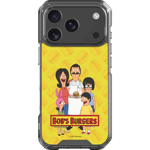 Bobs Burgers Family Portrait iPhone 18 Pro Clear Case