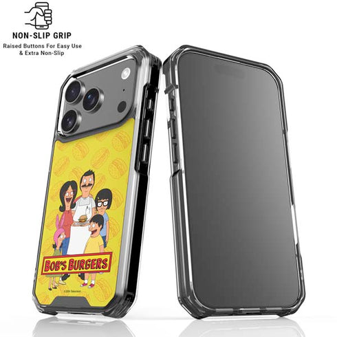 Bobs Burgers Family Portrait iPhone 18 Pro Clear Case